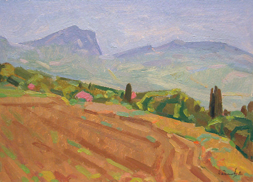 Файл:Тимков-Гурзуф-Вид на горы-tim145bb.jpg