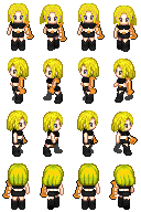 Эскизы к флеш-игре: плохой девочки должно быть много