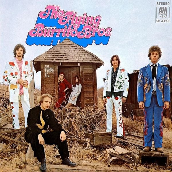 Обложка альбома «The Gilded Palace of Sin» (The Flying Burrito Brothers, {{{Год}}})