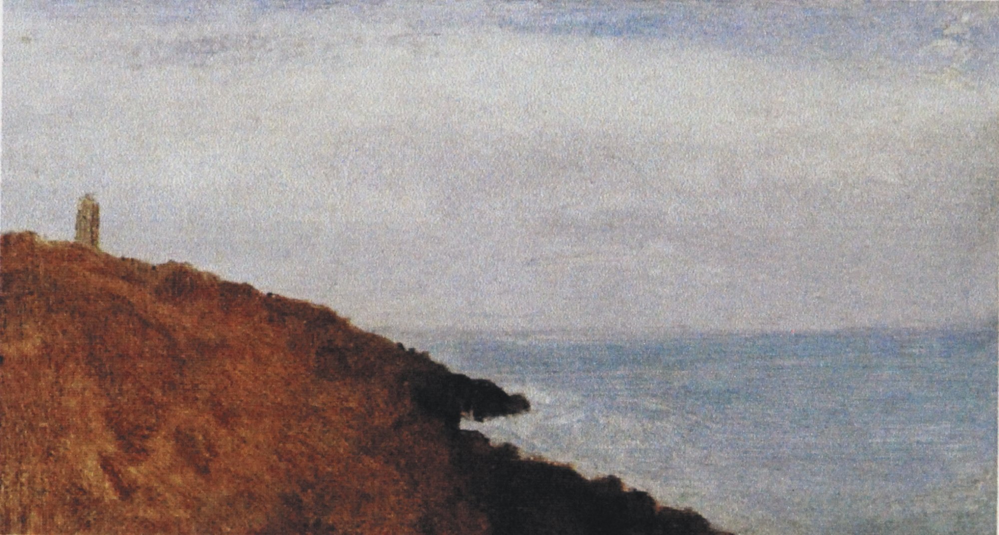 Mer calme vue d'une falaise 1741.jpg