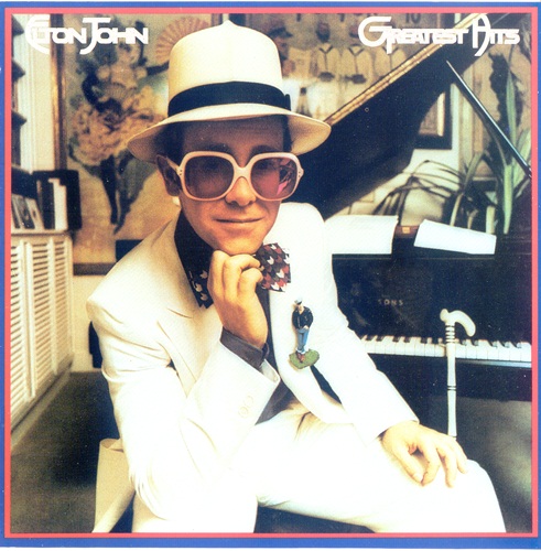 Обложка альбома «Elton John's Greatest Hits» (Элтона Джона, 1974)