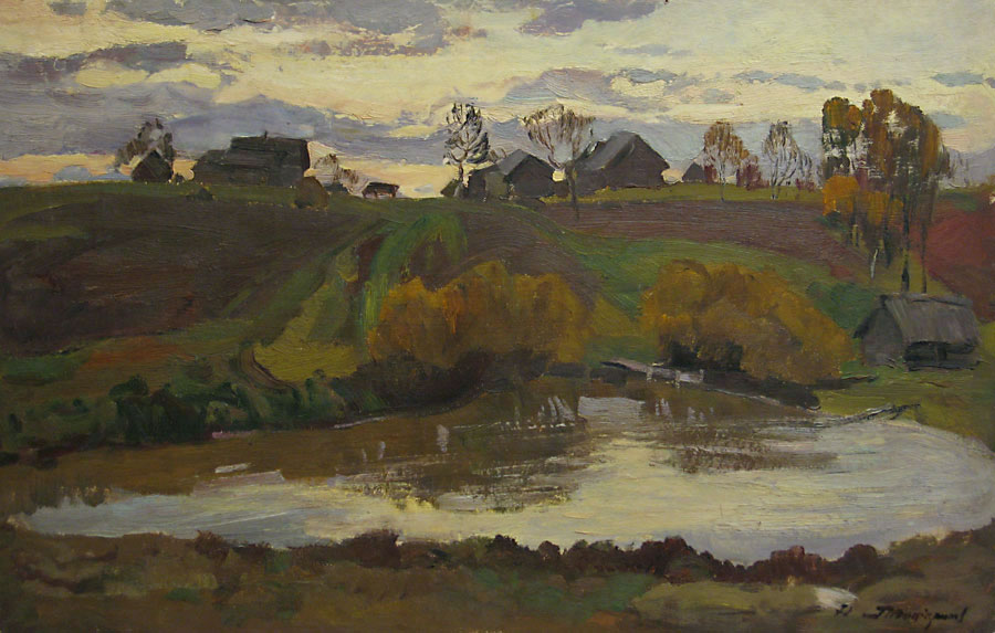 Татаринов Г. Деревня Максимково. 1970