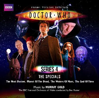 Обложка альбома «Doctor Who: Series 4 – The Specials» (Мюррея Голда, Бена Фостера[en] и BBC National Orchestra of Wales, 2010)