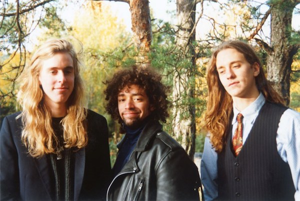 Opeth в 1992 году. Слева направо: Микаэль Окерфельдт, Андерс Нурдин и Петер Линдгрен