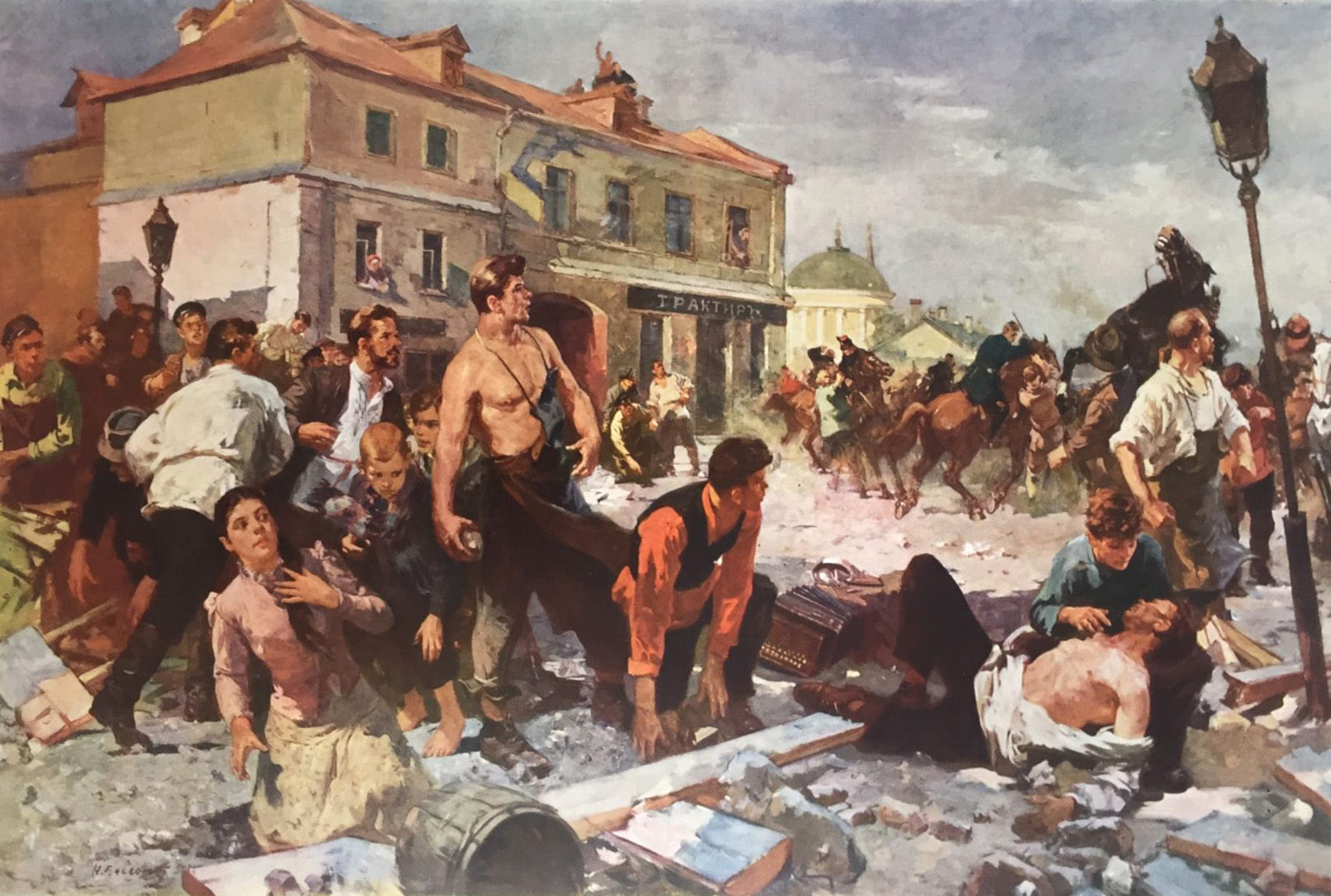 Бабасюк Н. Обуховская оборона. 1957