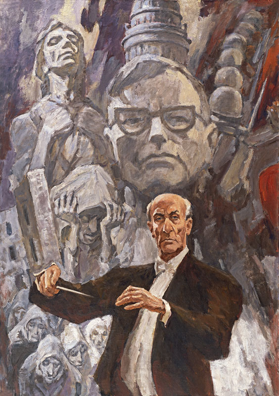 Русов Л. Ленинградская симфония. Дирижирует Е. Мравинский. 1980