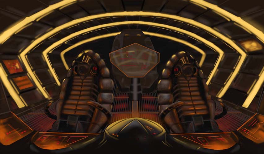 Внутренний вид Монточной кабины