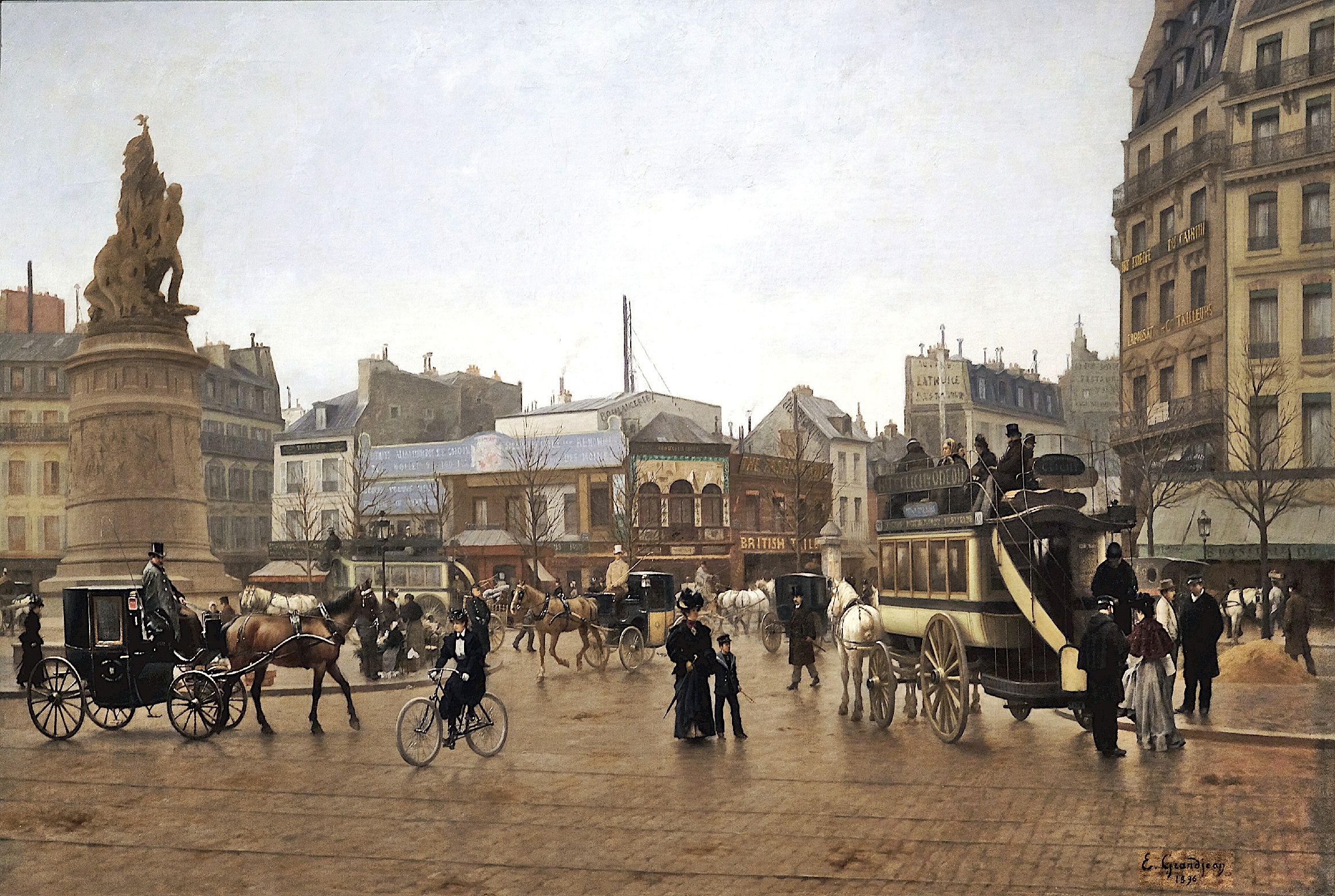 Площадь Клиши (музей Карнавале)