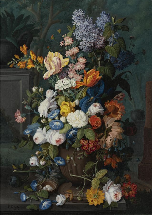 Северин Розен. «Цветы». 1850