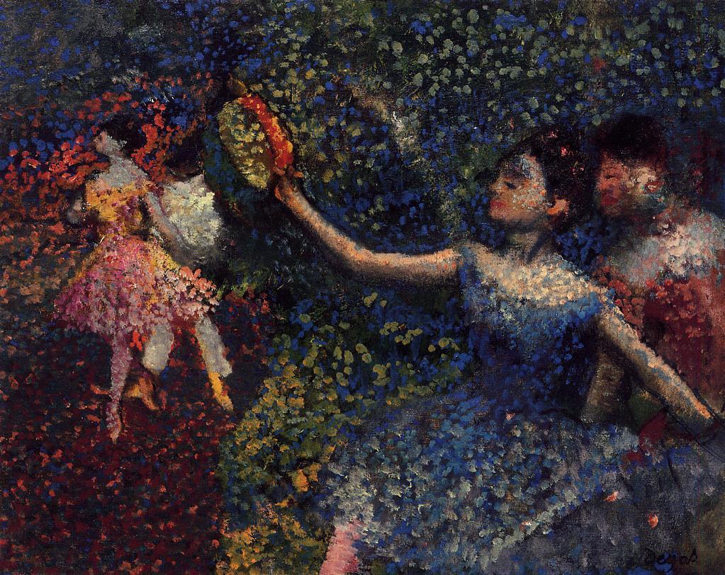 Degas - Dancer and Tambourine, circa 1897.jpg