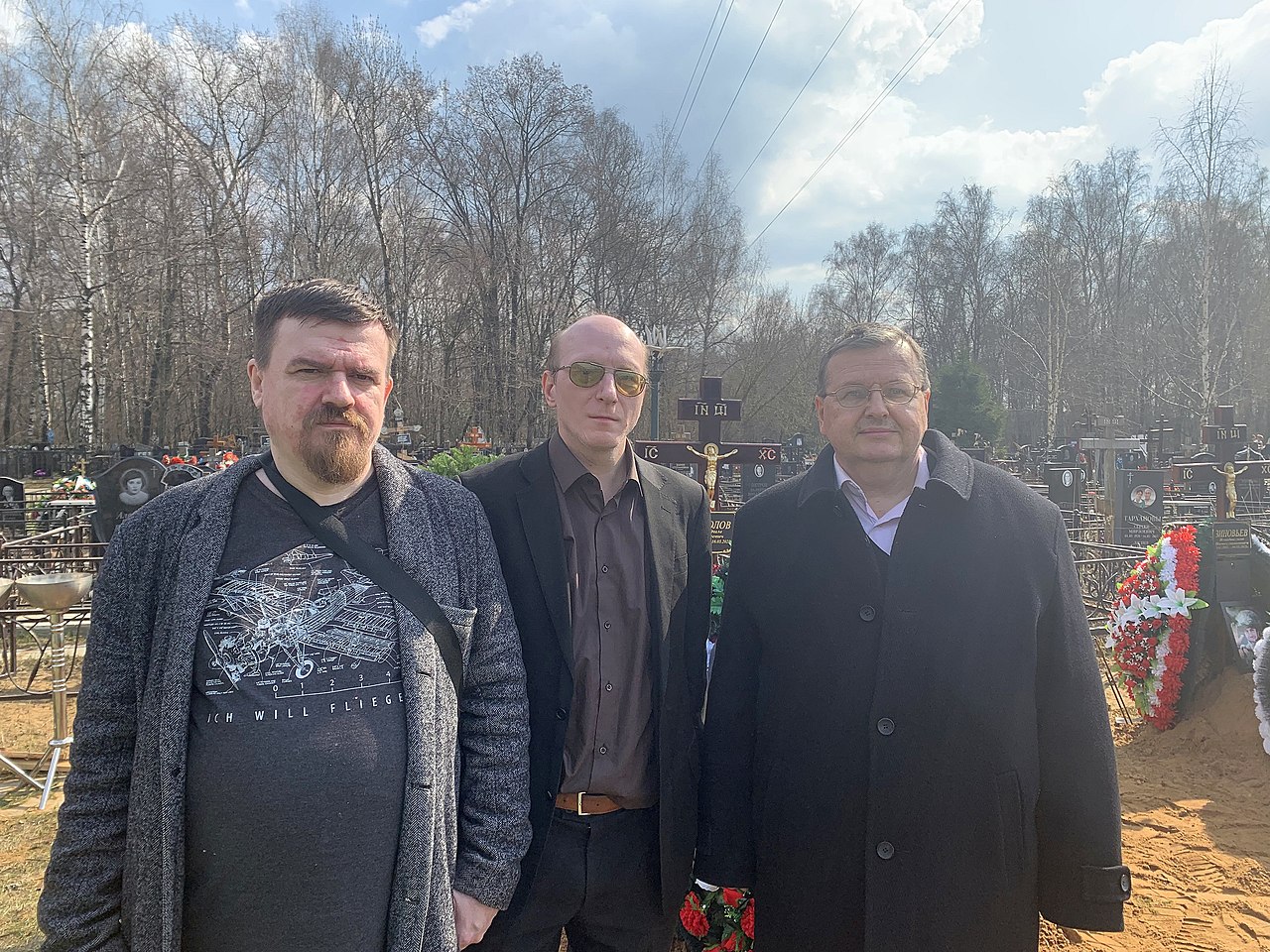 Википедисты, присутствовавшие на похоронах Вадима Соколова