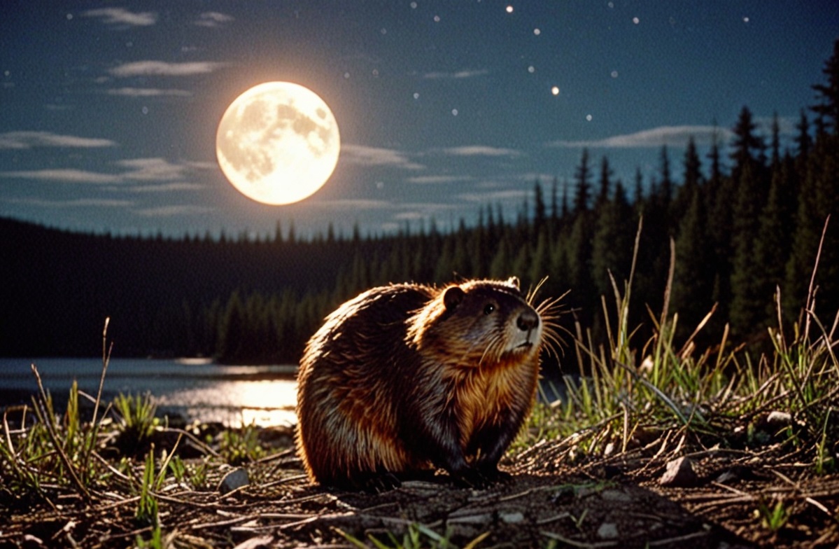 Бобер в свете ночной луны.jpg