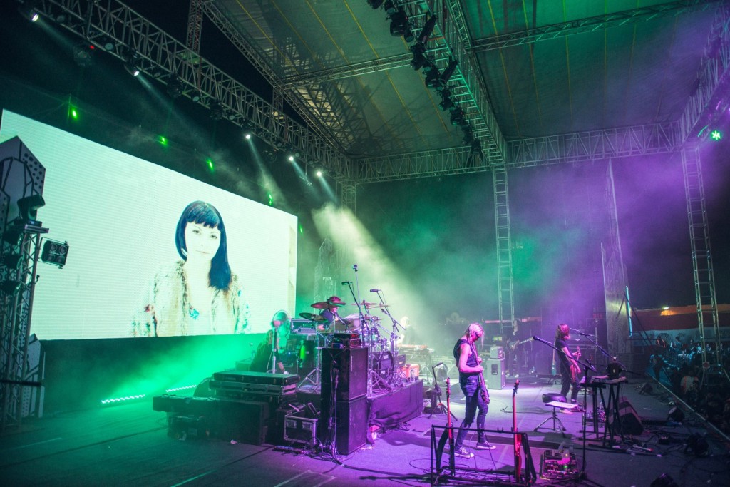 На концерте в Бангалоре, Индия, 2016