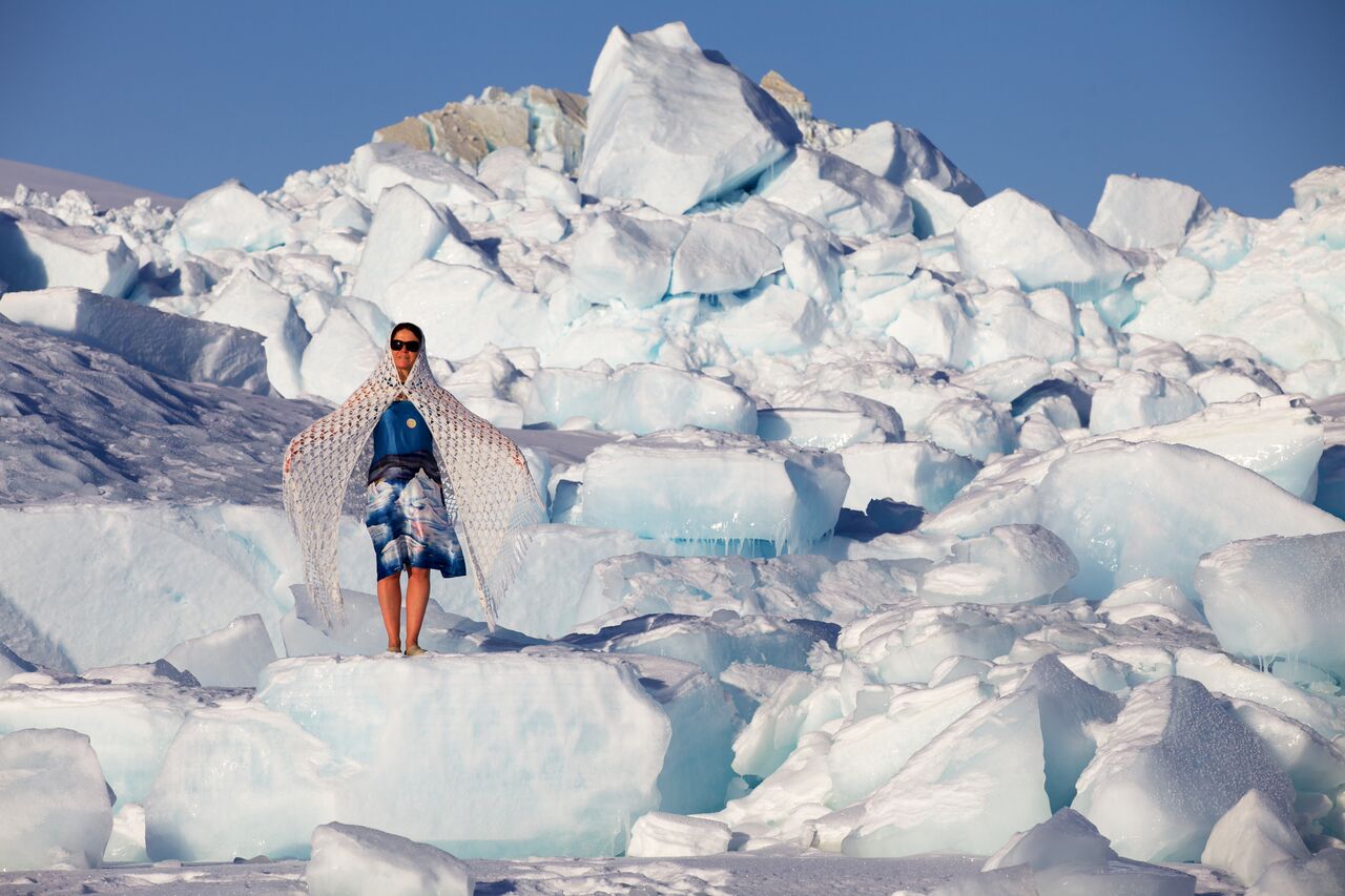 Галя Моррелл танцует на льдах