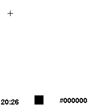 Пустой холст с курсором