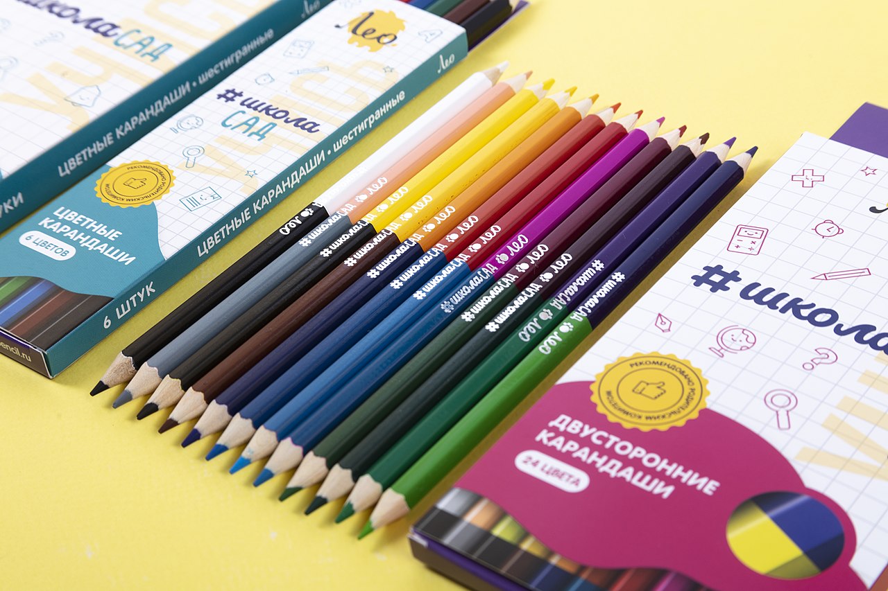 Карандаши бренда «Лео» из серии «ШколаСад»