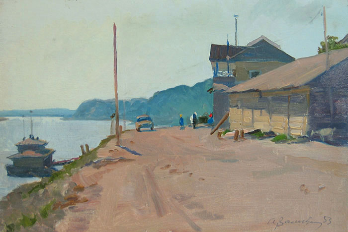 Пристань в Елабуге. 1953