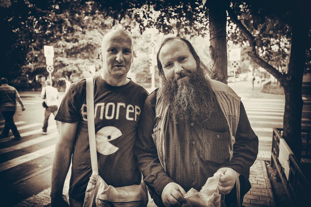 Андрей Езеров и Сергей Угольников. Фотография Ростислав Красноперов