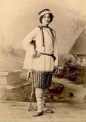 Лель — Е. Турчанинова. Новый театр (Московская императорская труппа), 1900