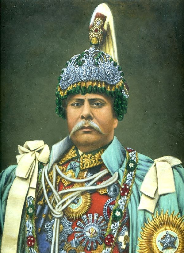 Падма Шамшер Рана, премьер-министр Непала, Махараджа Ламджунга и Каски.