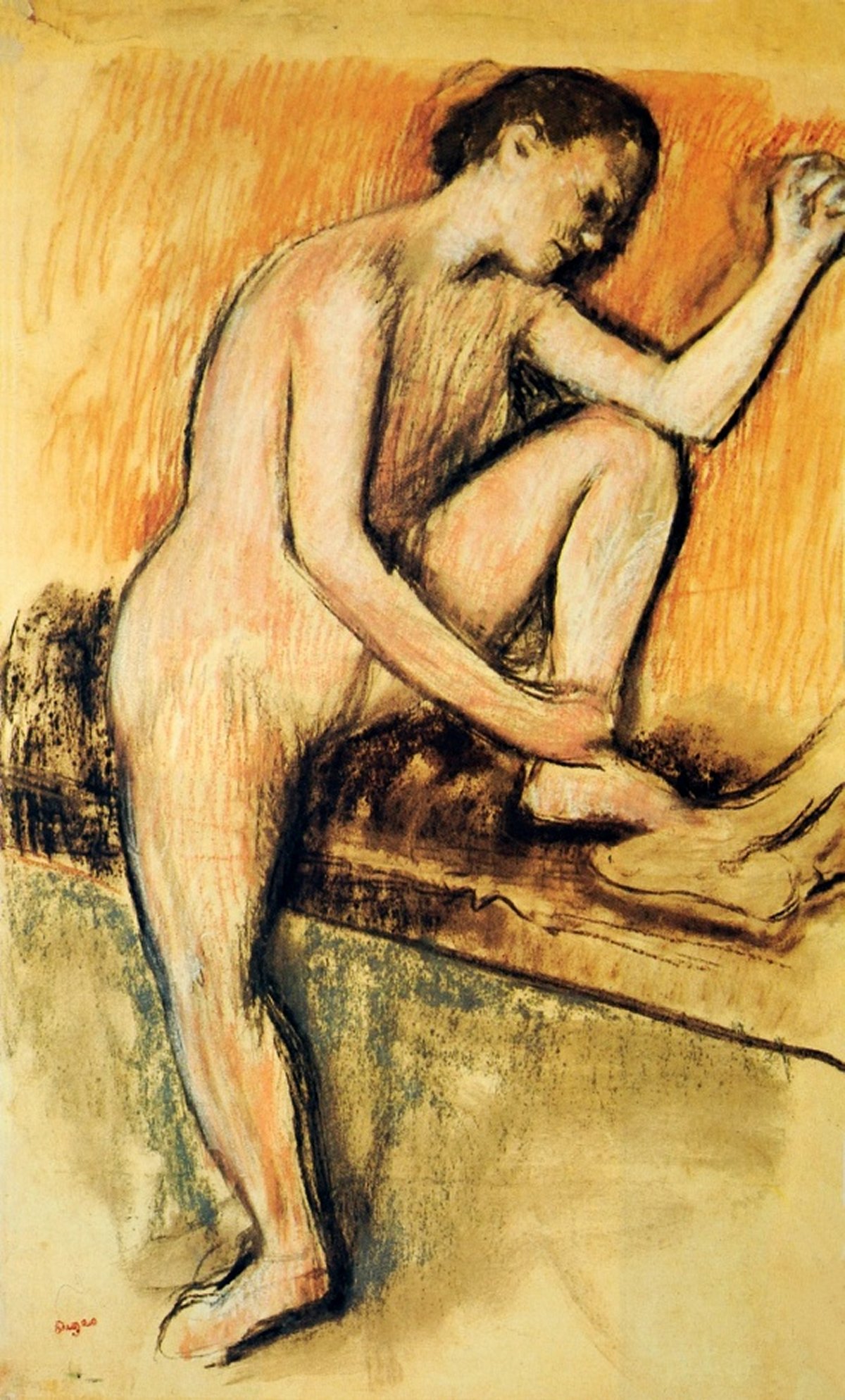 Femme nue au repos sur une banquette 515.jpg