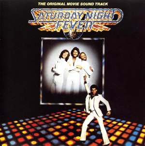 Обложка альбома «Saturday Night Fever» (Bee Gees, 1977)