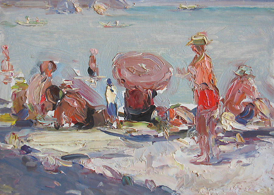 Файл:Семёнов АН-Пляж-Ялта-1956-sem232b.jpg