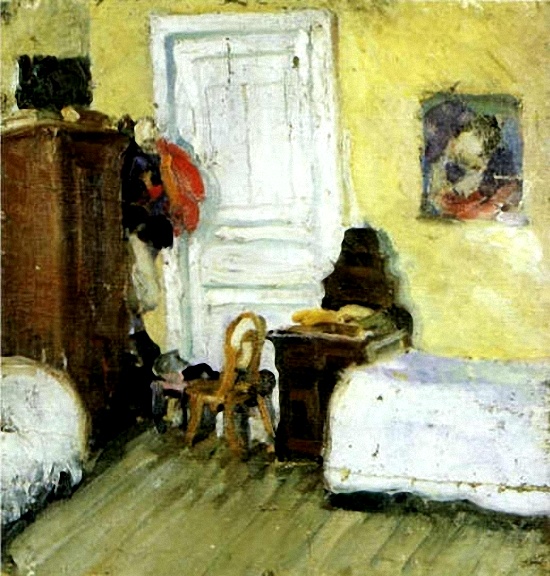 Интерьер в Куоккале. 1910 г.