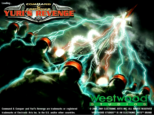 Генетический мутатор на экране загрузки Red Alert 2