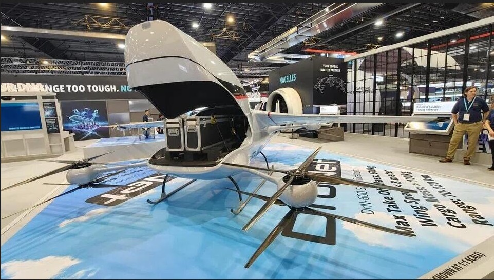 DrN-600 drone on display at the Singapore Airshow.jpg