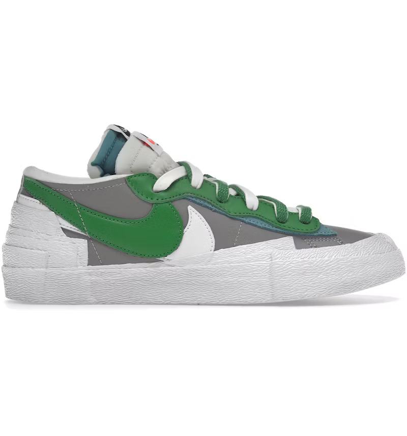Nike x Sacai Blazer Low «Medium Grey Classic Green»