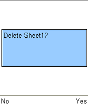 Подтверждение удаления.