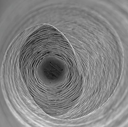 Reciproc Blue, сечение