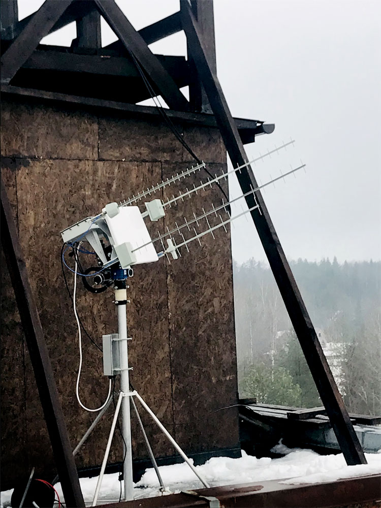 Комплекс «Серп» подавляет БПЛА в условиях плотной городской застройки.