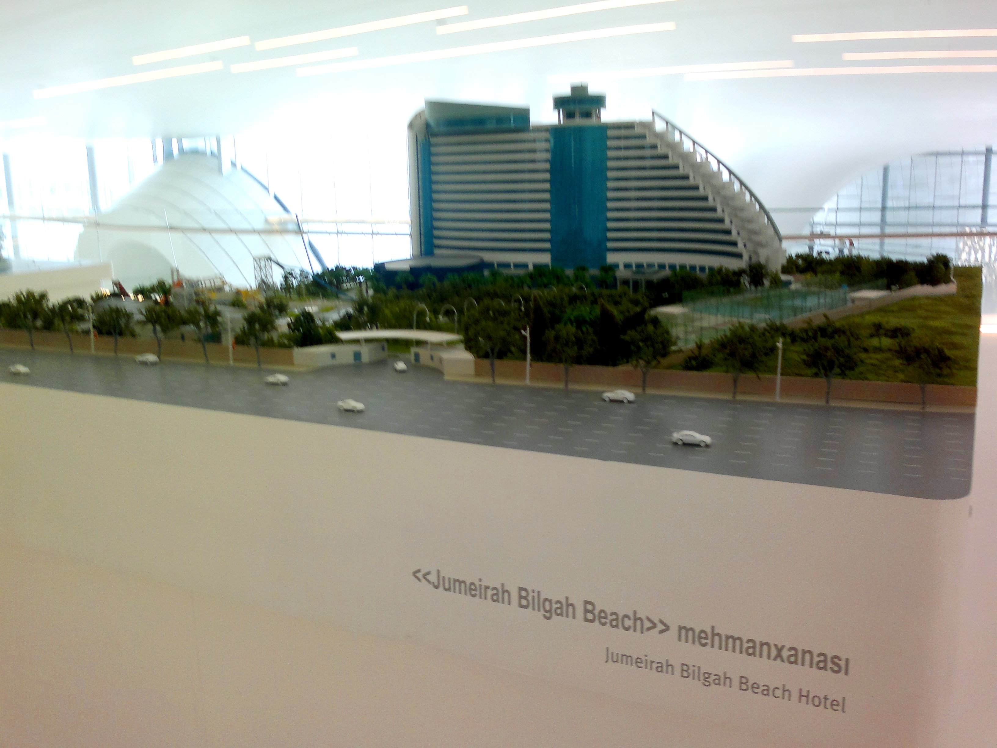 Макет гостиницы «Jumeirah Bilgah Beach».jpg