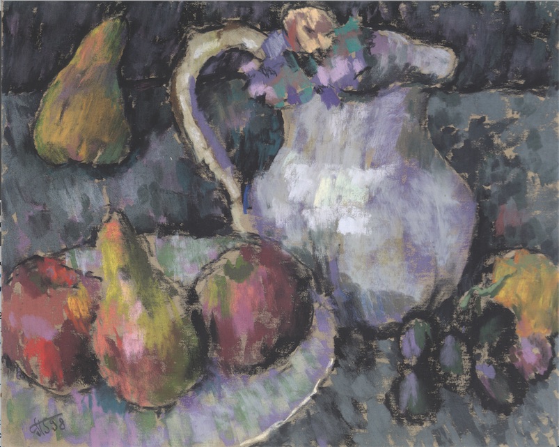 Натюрморт с белым кувшином. 1999