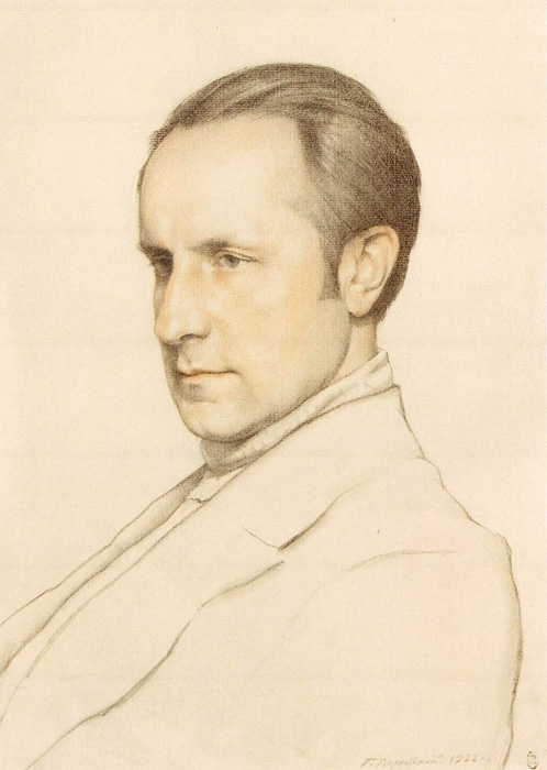 Верейский Г. Портрет М. В. Добужинского. 1922