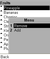 Удаление продукта из группы