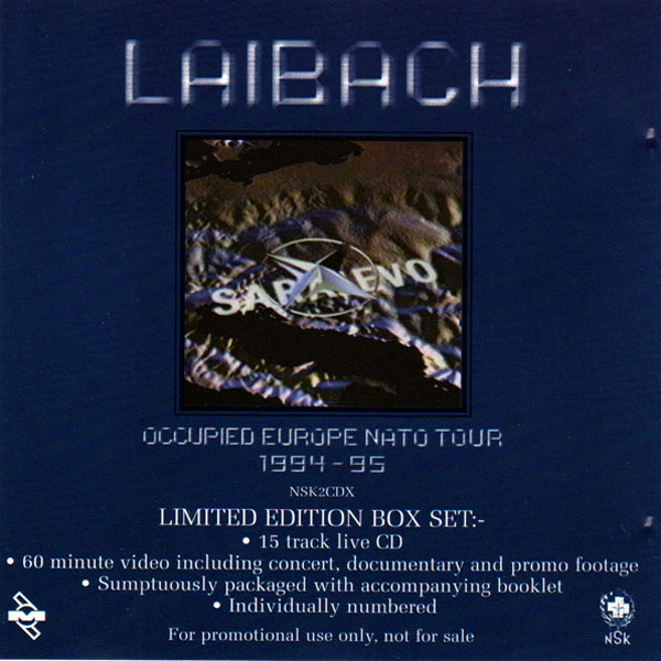 Обложка альбома «Occupied Europe NATO Tour 1994-1995» (Laibach, 1996)