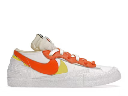Nike x Sacai Blazer Low White «Magma Orange»