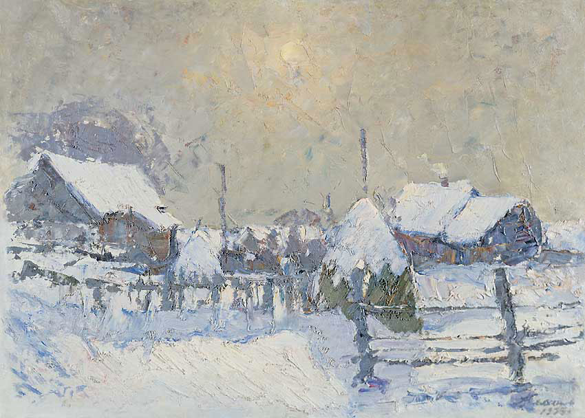 «В Рождество. Старая Ладога». 1975