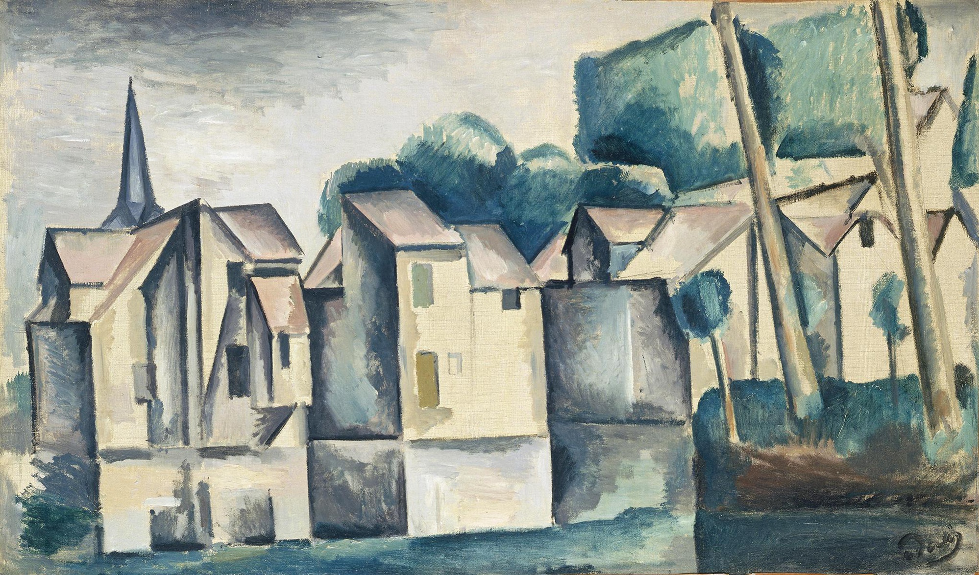Файл:Андре Дерен - Дома у воды - Эрмитаж.jpg