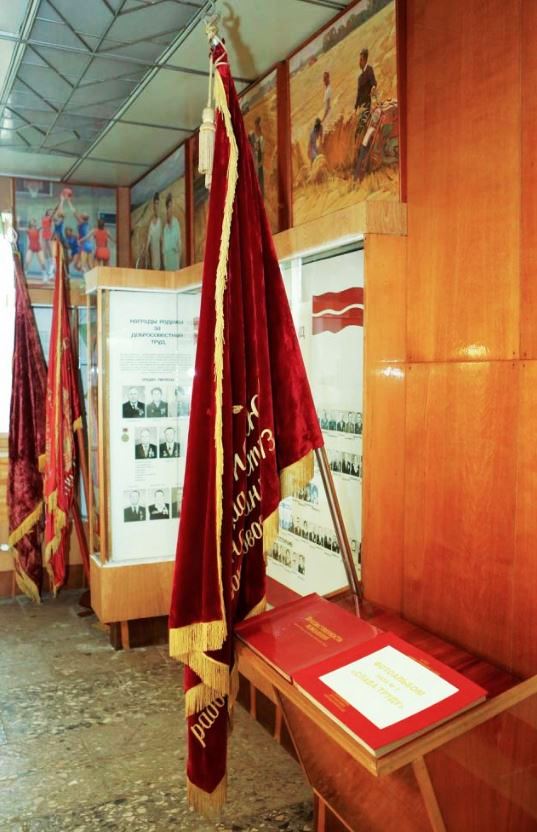 Экспозиция «История колхоза имени В. И. Чапаева», фрагмент.