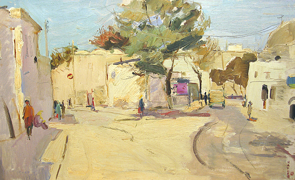 Наумов А. Самарканд. Старый город. 1967