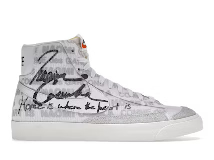 Nike x Comme des Garçons x Naomi Osaka «White Pure Platinum Sail Black»