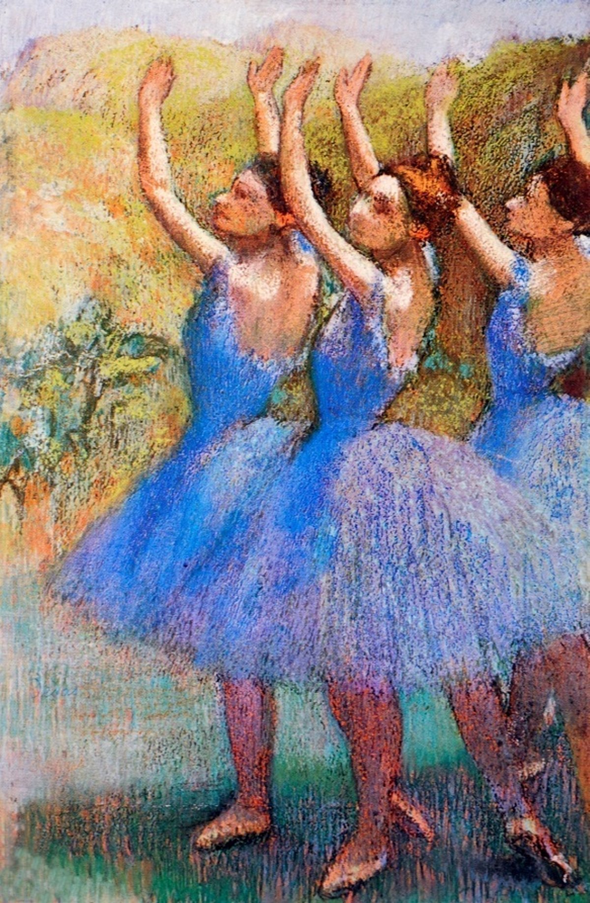 Three Dancers in Violet Skirts 441.jpg