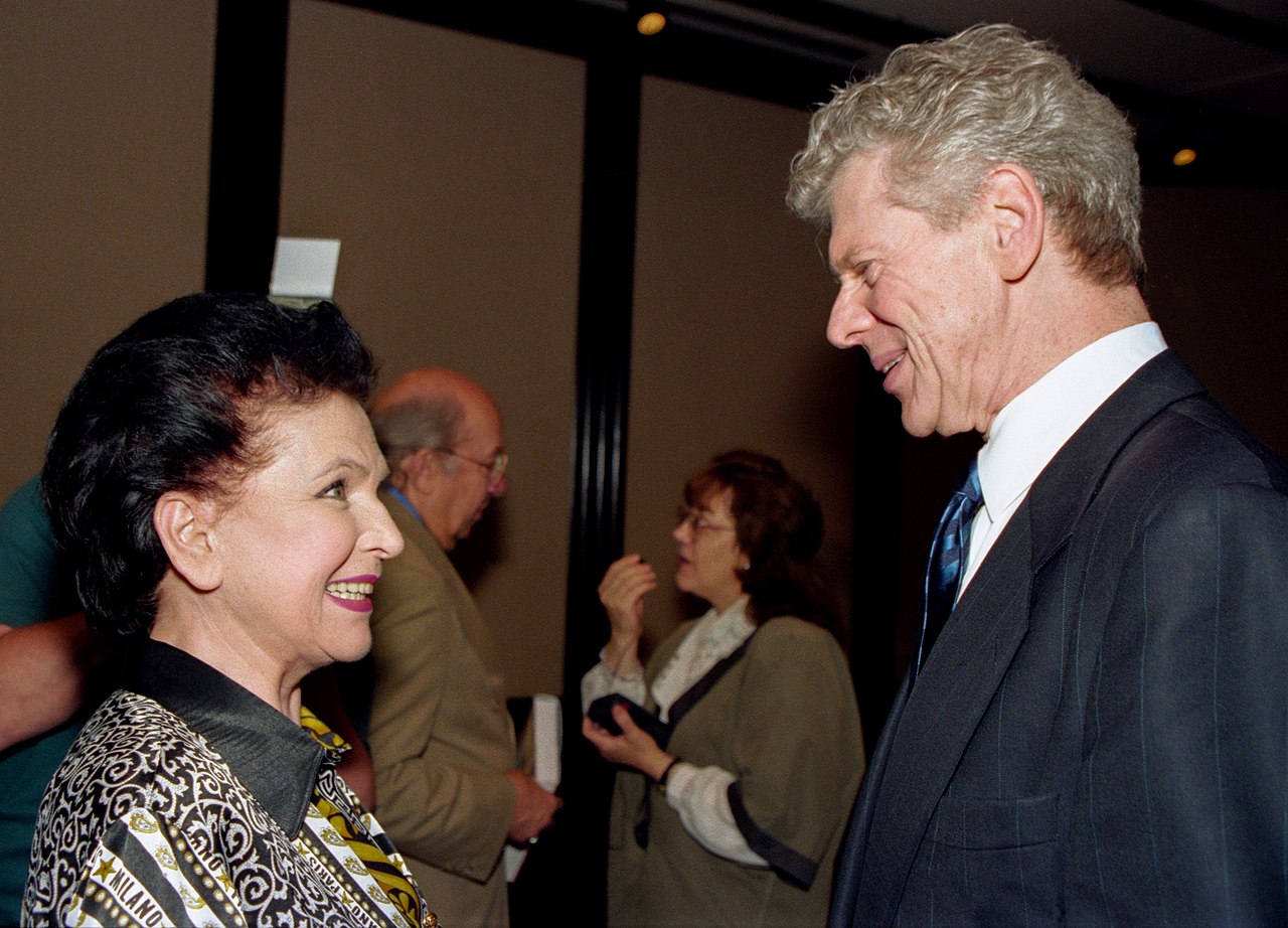 Галина Павловна Вишневская и Ван Клиберн, Москва, июль 1998