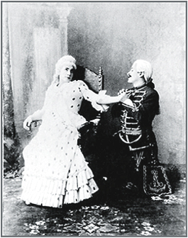 М. Фигнер и Н. Фигнер — первые исполнители партий Лизы и Германа