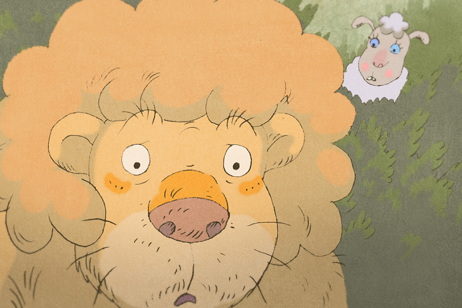 Кадр из мультфильма «Необыкновенная история одного льва» (1).jpg