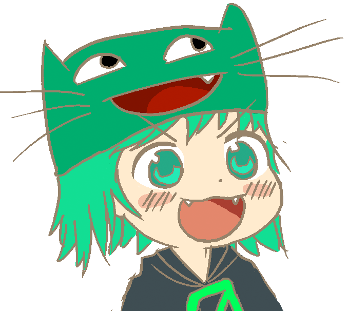 Нуль-тян: простой рисунок